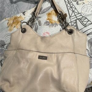 Grace Adele Cream Shoulder Bag